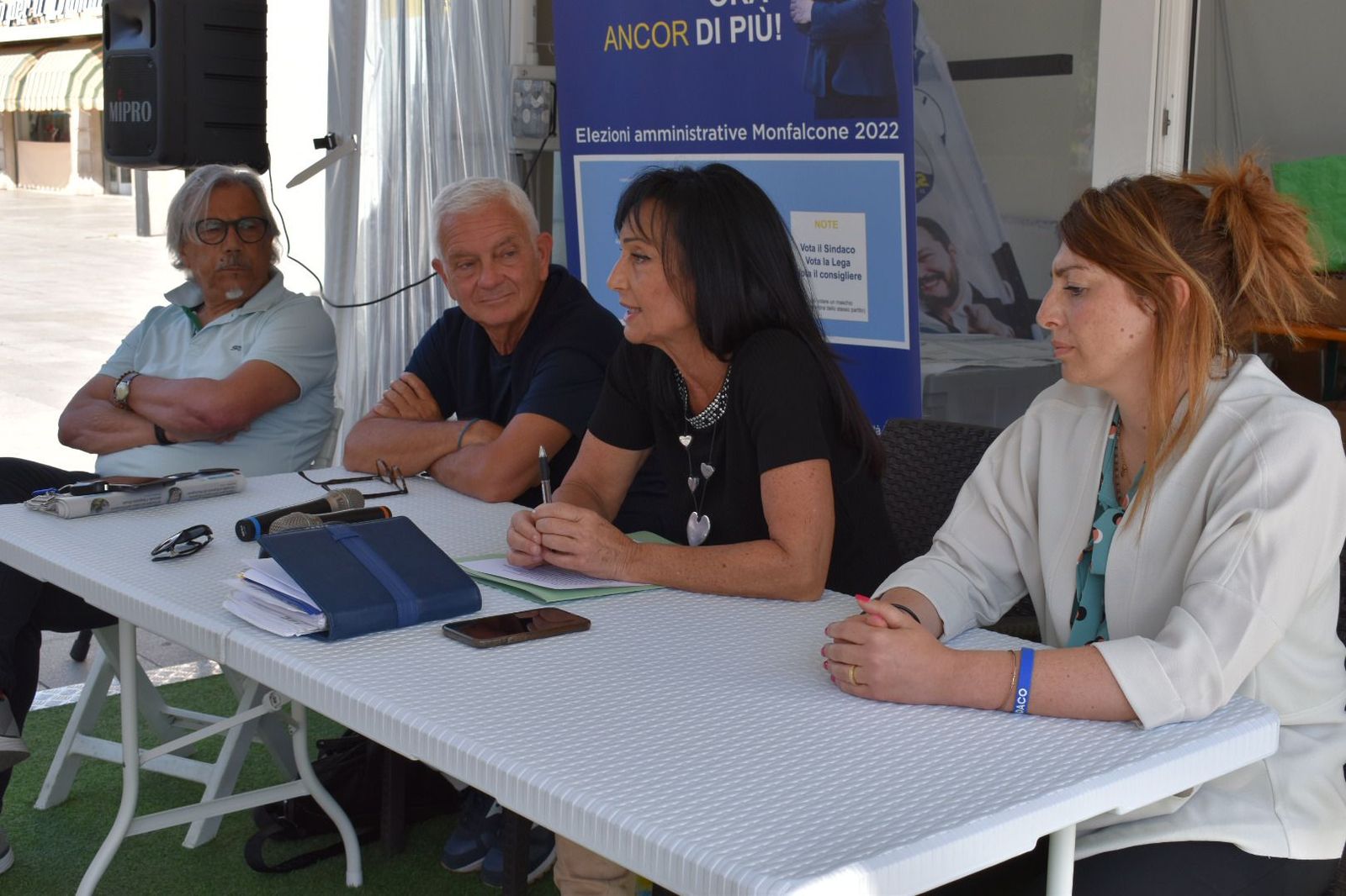 Ultimo sabato di comizi a Monfalcone, Cisint prende le distanze dall'uscita di Sarkar